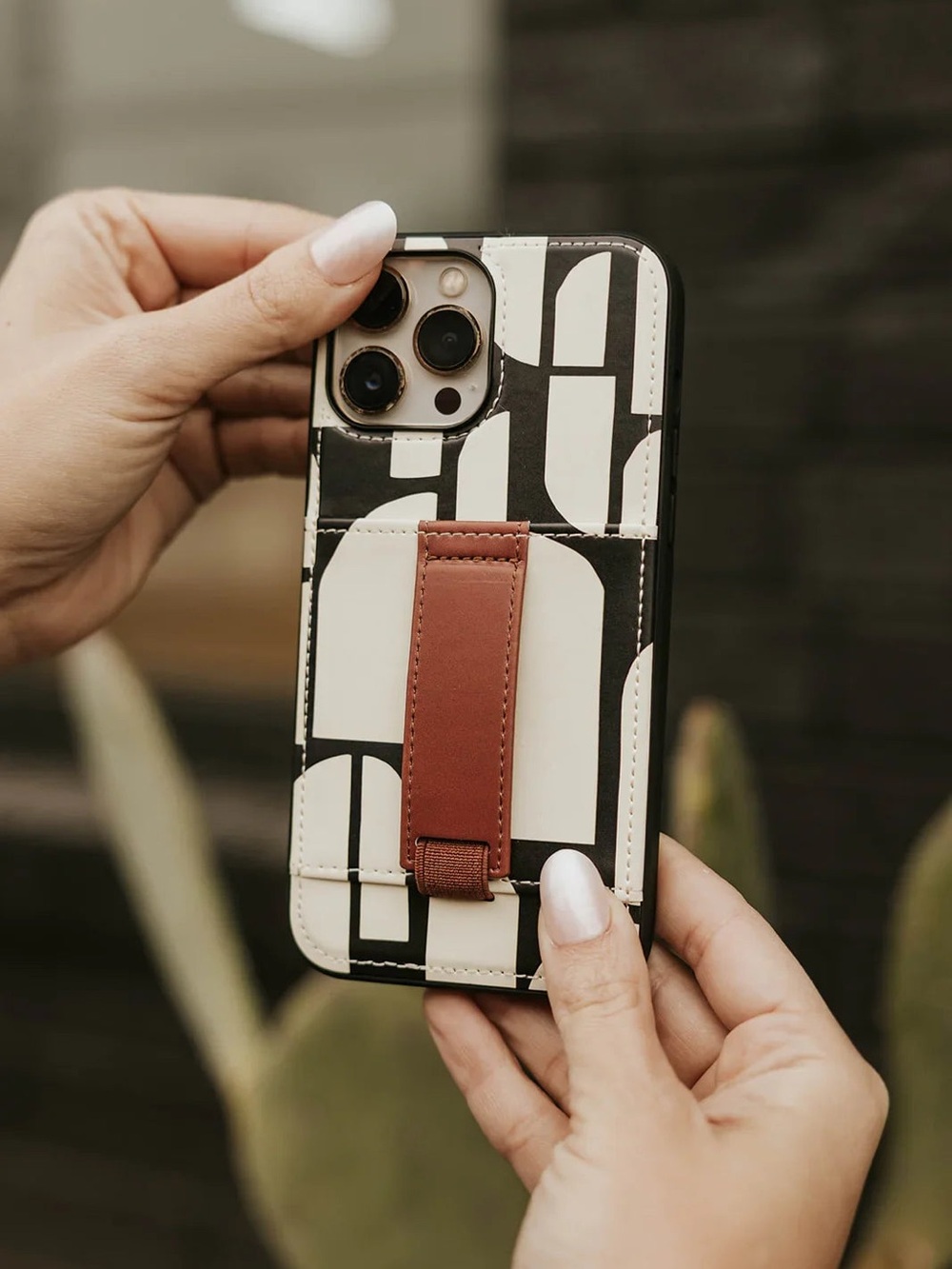 New Walli iPhone Case for iPhone 14 Pro Max Finger Loop Wallet Cards